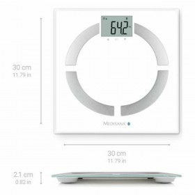 Bilancia Digitale da Bagno Medisana MED 40444 Bianco 180 kg