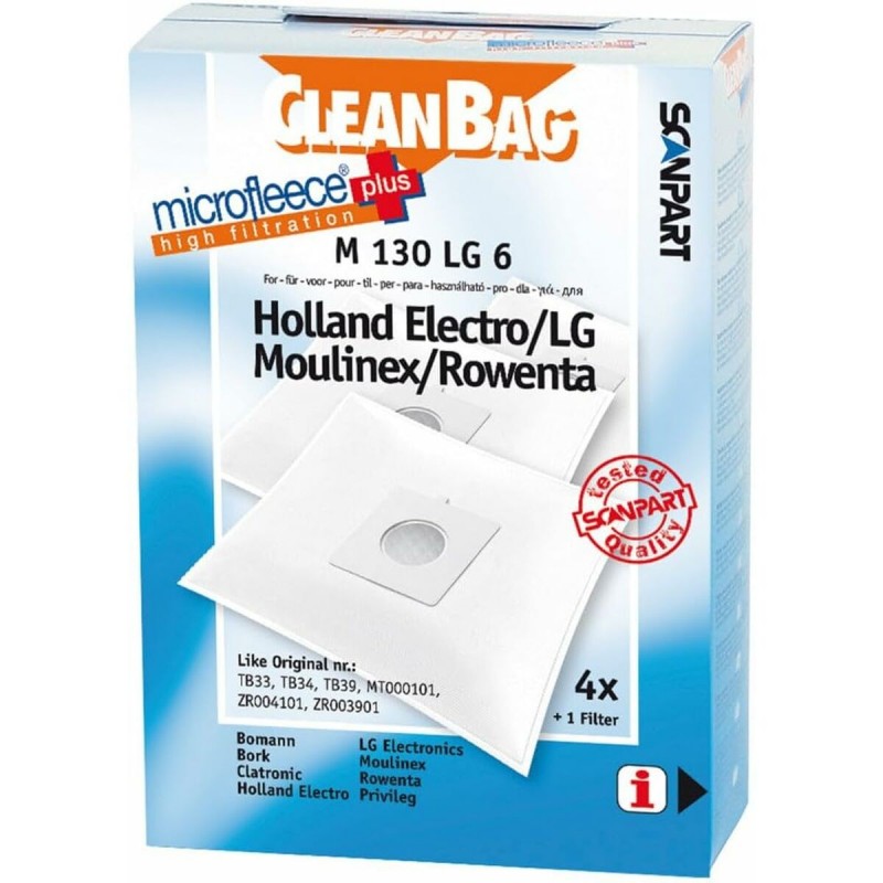 Sacchetto di Ricambio per Aspirapolvere Scanpart M 130 LG 6 LG 4UD