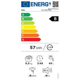 Lavatrice BEKO BM1WFT3922W 1200 rpm 9 kg