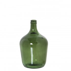 Vaso in Vetro Riciclato Alexandra House Living Verde Cristallo 18 x 30 cm 4 L