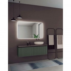 Specchio da bagno con luce LED Ledimex ITAL007-90 90 x 80 cm