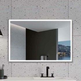 Specchio da bagno con luce LED Ledimex SUIZ010-80NG 80 x 80 cm