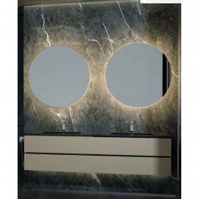 Specchio da bagno con luce LED Ledimex OPOR001-60C Specchio