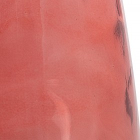 Vaso da pavimento Alexandra House Living Rosa Dorato Cristallo 25 x 25 x 68 cm