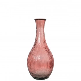 Vaso da pavimento Alexandra House Living Rosa Cristallo 30 x 30 x 70 cm