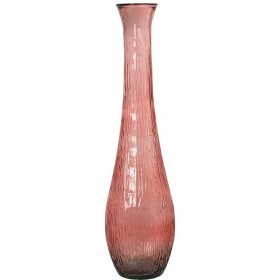 Vaso da pavimento Alexandra House Living Rosa Cristallo 24 x 24 x 90 cm