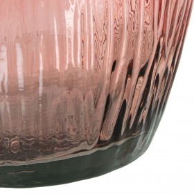 Vaso da pavimento Alexandra House Living Rosa Cristallo 24 x 24 x 90 cm