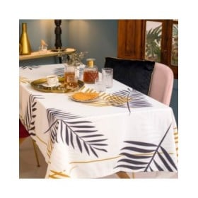 Tovaglia HappyFriday Blanc Foliage Multicolore 145 x 250 cm