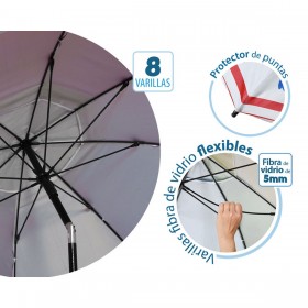 Ombrellone Ø 200 cm SPF50+ Ancora