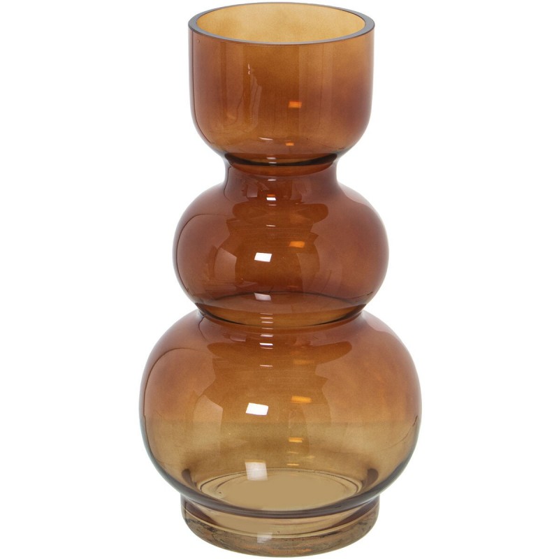 Vaso Alexandra House Living Ambra Cristallo 9 x 25 cm