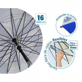 Ombrellone Azzurro Ø 220 cm SPF50+ Marino