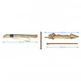 Ombrellone Beige 180 cm UPF 50+