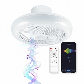 Ventilatore da Soffitto con Luce KSIX Siroco G (3000k - 6500k)