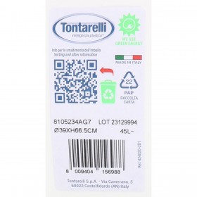 Secchio della spazzatura Tontarelli GR36380 50 L (ø 39 x 66,5cm)