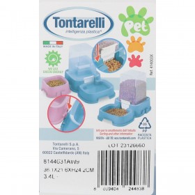 Ciotola per animali domestici Tontarelli 36,1 x 21,6 x 24,2 cm