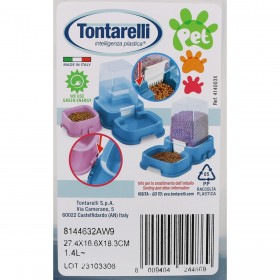 Mangiatoia automatica Tontarelli 27,4 x 16,6 x 18,3 cm