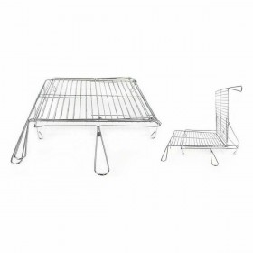 Grill Algon Cromato Girevole 40 x 45 x 10 cm