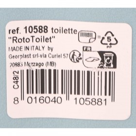 Lettiera per Gatti Georplast 61902 Plastica 52 x 40 x 40 cm (7 Unità)
