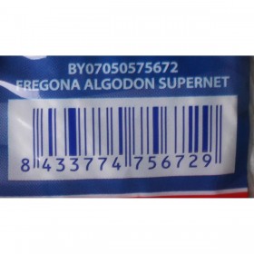 Mocio Supernet 28 x 9 x 9 cm (30 Unità)