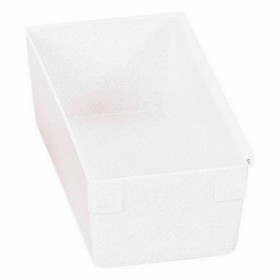 Scatola Multiuso Componibile Bianco 15 x 8 x 5,3 cm (24 Unità)