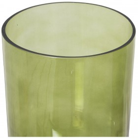 Vaso Alexandra House Living Verde Cristallo 11 x 11 x 32 cm