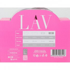 Posacenere LAV LV-KAR72M (2 Pezzi) (2 Unità) (24 Unità)