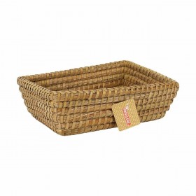 Cestino Multiuso Privilege Korne Marrone vimini Rettangolare 30 x 23 x 9 cm (12 Unità)