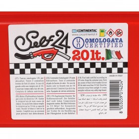 Serbatoio per Carburante con Imbuto Self Continental Self 20 L (3 Unità)