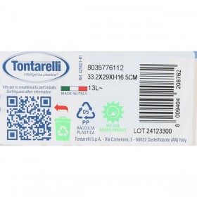 Scatola portaoggetti con coperchio Tontarelli Arianna Bianco 13 L 33 x 29 x 16 cm (4 Unità)