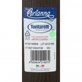 Cestino Tontarelli Arianna 30 L Wengue (6 Unità)