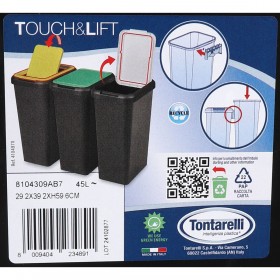 Secchio della spazzatura Tontarelli IN7307 (45 l)