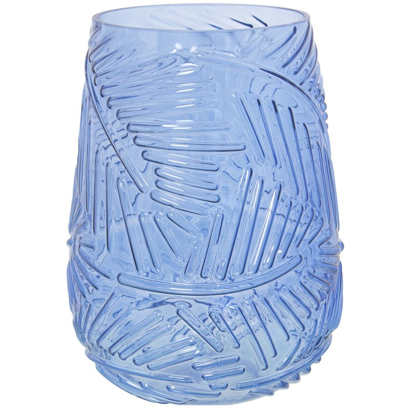 Vaso Alexandra House Living Azzurro Cristallo 17 x 17 x 23 cm