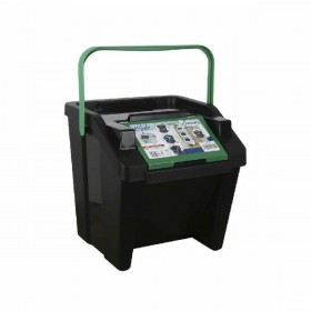 Secchio per Raccolta Differenziata Tontarelli Moda Verde Impilabile 28 L (6 Unità)