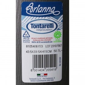 Cesto per i Panni Tontarelli Arianna 44 x 35 x 55 cm (6 Unità) (44 x 35 x 55 cm)