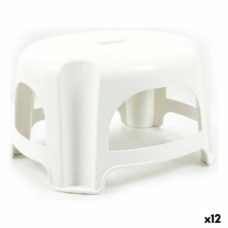 Sgabello Dem Sabin Bianco 33 x 28 x 18 cm (12 Unità)
