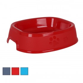 Ciotola per cani Dem Pet 26 x 22 x 5 cm Plastica Quadrato (24 Unità)