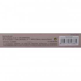 Stendibiancheria Pieghevole Confortime Alluminio 132 X 55 X 4 CM (6 Unità)