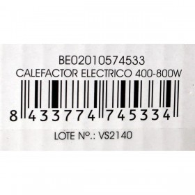 Riscaldamento Basic Home Elettrico 800 W (4 Unità)