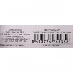Riscaldamento Basic Home 2000 W (4 Unità)