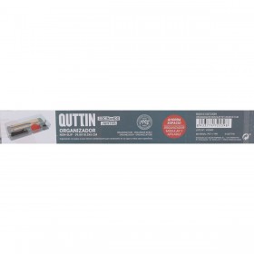 Contenitori per Cassetti Quttin Non-Slip 39,8 x 18,5 x 6 cm (12 Unità)