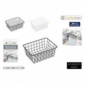 Cestino Multiuso Confortime 24 x 18 x 10 cm (12 Unità)