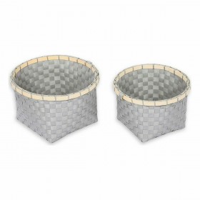 Cestino Multiuso Confortime Rotonda 26 x 26 x 17 cm 2 Pezzi (6 Unità)