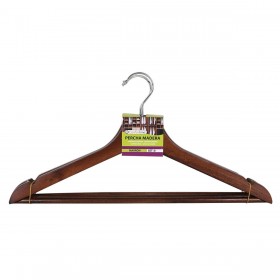 Set di Grucce Confortime Marrone Legno 3 Pezzi (24 Unità)