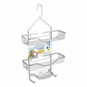 Scaffale da Bagno Confortime Alluma 35,6 x 12 x 63,5 cm (4 Unità)