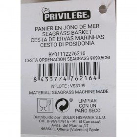 Secchio organizzatore Privilege 9 x 9 x 5 cm