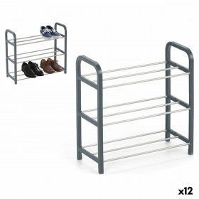 Scarpiera Confortime Metallo 3 livelli 40 x 19 x 44 cm (40 x 19 x 44 cm)