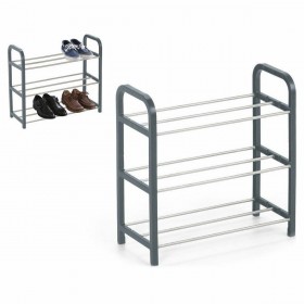 Scarpiera Confortime Metallo 3 livelli 40 x 19 x 44 cm (40 x 19 x 44 cm)