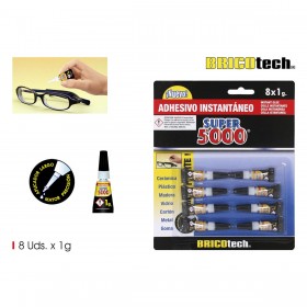 Adesivo Istantaneo Bricotech Super 5000 1 g (36 Unità)
