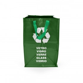 Sacchetti per la Spazzatura Confortime Glass Verde Vetro 24 Unità