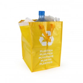 Sacchetti per la Spazzatura Confortime Plastic Giallo Plastica 24 Unità